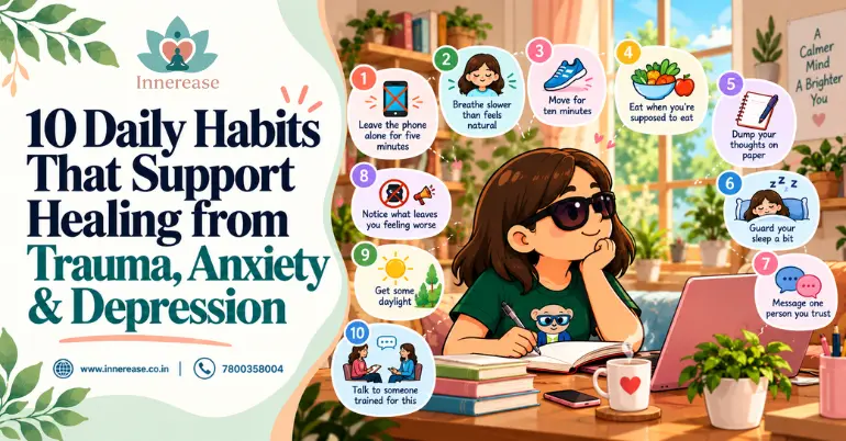 10 Daily Habits That Support Healing from Trauma, Anxiety & Depression