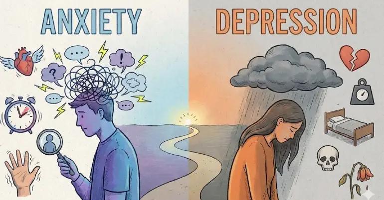 How to Recognize Anxiety and Depression in Daily Life
